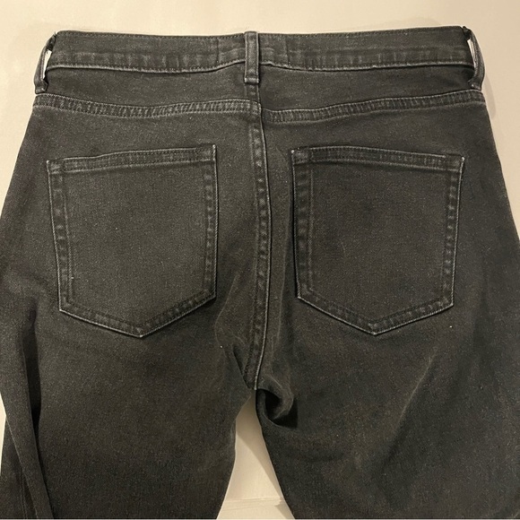 Everlane Mid Rise Skinny Jeans Size 27 Black - Picture 5 of 8